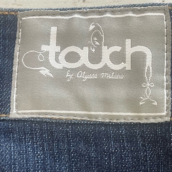 Touch by Alyssa Milano Chicago Cubs Bootcut Low Rise Jeans NWT 29 - Picture 10 of 10